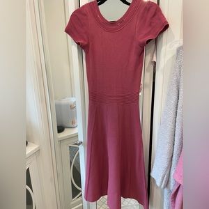 Rose knit RW dress